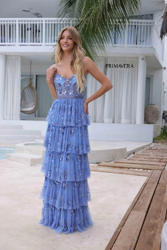 Mini dresses with belted waists for a defined silhouette Primavera Couture Long Dress 4341 Mini dresses with belted waists for a defined silhouette Primavera Couture Long Dress 4341