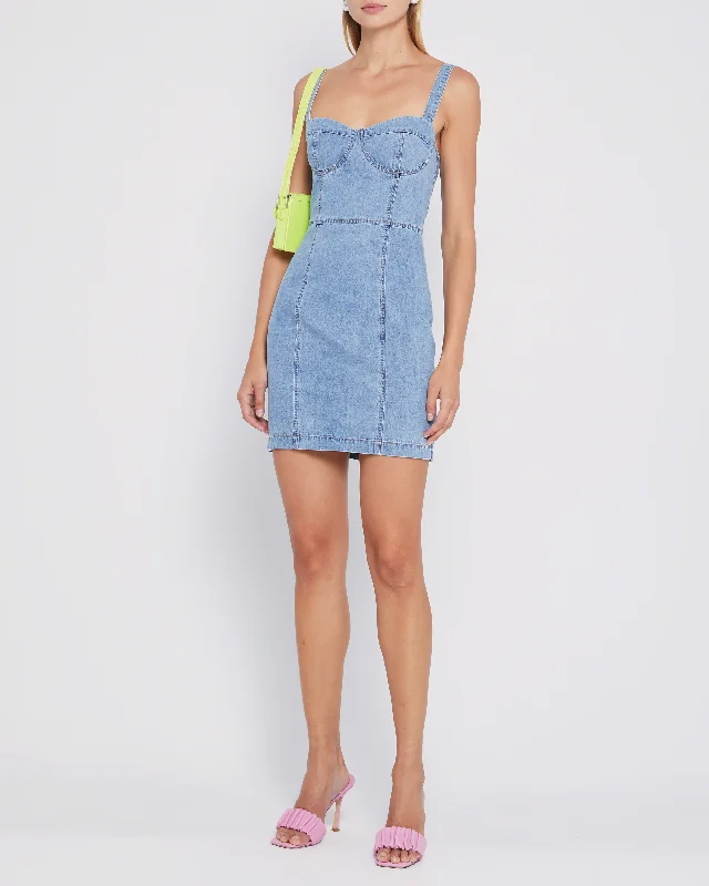 Midi dresses with button - down skirts for a unique and functional design Lei Dress