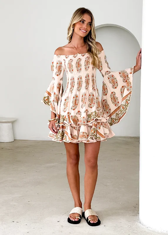 Linen mini dresses for a breathable summer option Primrose Dress - Heirloom