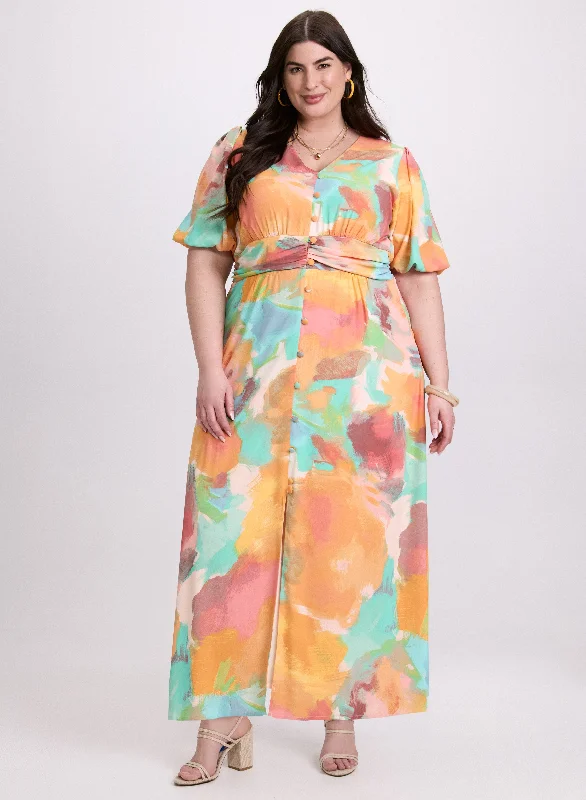 Mini dresses with mesh panels for a sexy and trendy look Abstract Floral Dress