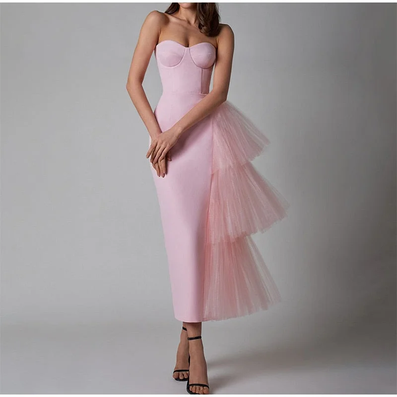 Midi dresses with satin - finish fabrics for a luxurious feel FashionSierra - Mesh Slim Fit Slit Off Shoulder Bodycon Dress Midi dresses with satin - finish fabrics for a luxurious feel FashionSierra - Mesh Slim Fit Slit Off Shoulder Bodycon Dress
