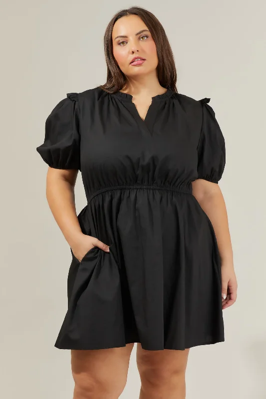 Strapless mini dresses for a beach vacation Candice Love Poplin Short Sleeve Mini Dress Curve Strapless mini dresses for a beach vacation Candice Love Poplin Short Sleeve Mini Dress Curve