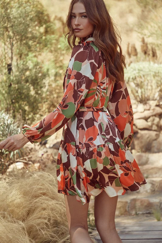 Mini dresses with side slits for a sexy appeal Gilda Groover Button Up Mini Dress