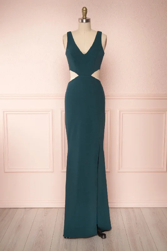 Mini dresses with pocket details for added functionality Kiira Emerald | Green Mermaid Gown Mini dresses with pocket details for added functionality Kiira Emerald | Green Mermaid Gown