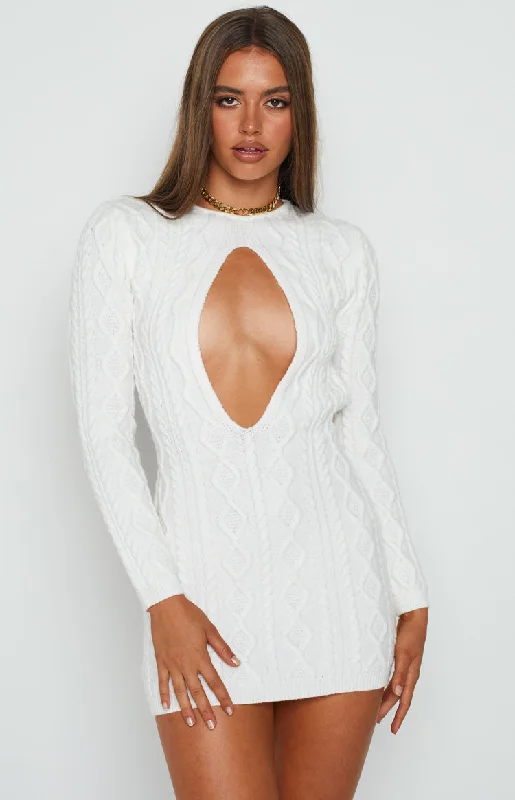 Printed mini dresses for a casual day out Quarter Century White Dress