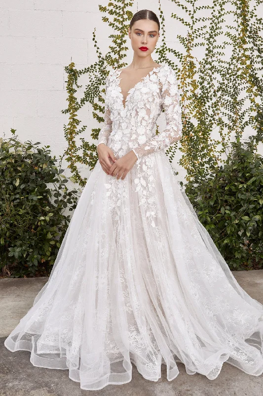 Mini dresses with belted waists for a defined silhouette Anaissa | Long Sleeve Backless Bridal Gown w/ Train Mini dresses with belted waists for a defined silhouette Anaissa | Long Sleeve Backless Bridal Gown w/ Train