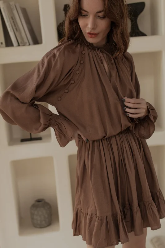 Mini dresses with keyhole necklines Arianna Mini Playdress (Sale)