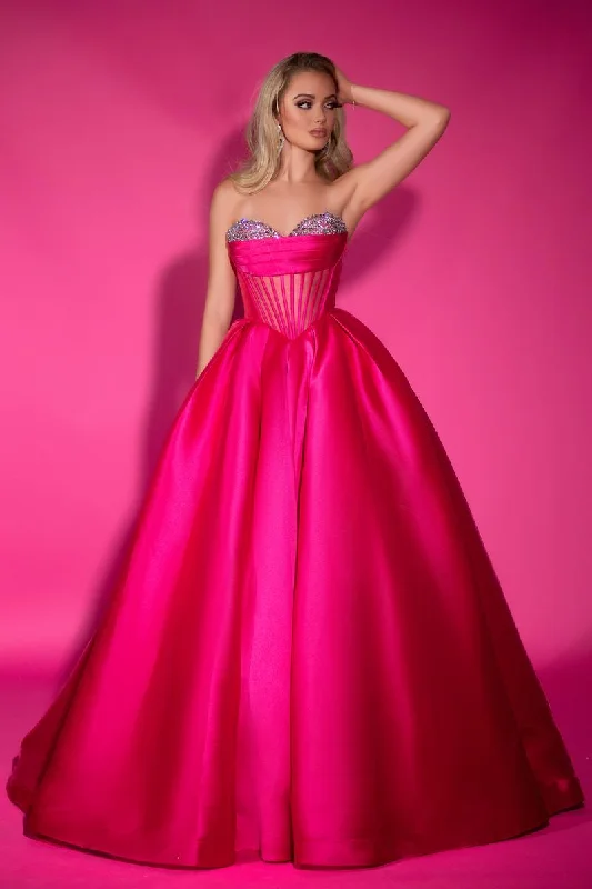 Polyester mini dresses for easy care Portia and Scarlett Prom Dress PS25306