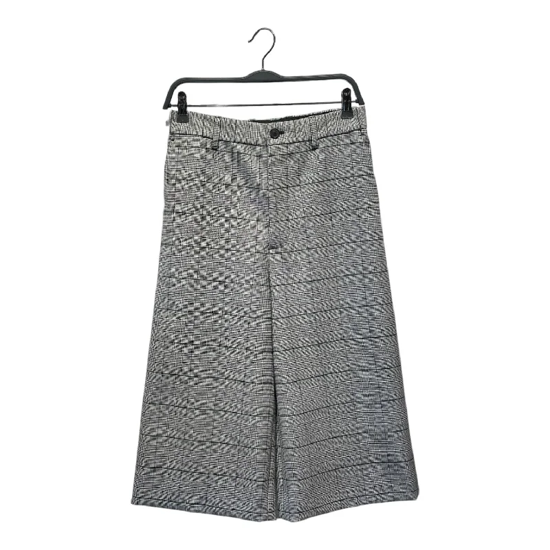 Plus Size Women's Metallic - Finish Joggers for a Stylish LoungeBALENCIAGA/Bottoms/38/Plaid/Polyester/WHT/ Plus Size Women's Metallic - Finish Joggers for a Stylish LoungeBALENCIAGA/Bottoms/38/Plaid/Polyester/WHT/