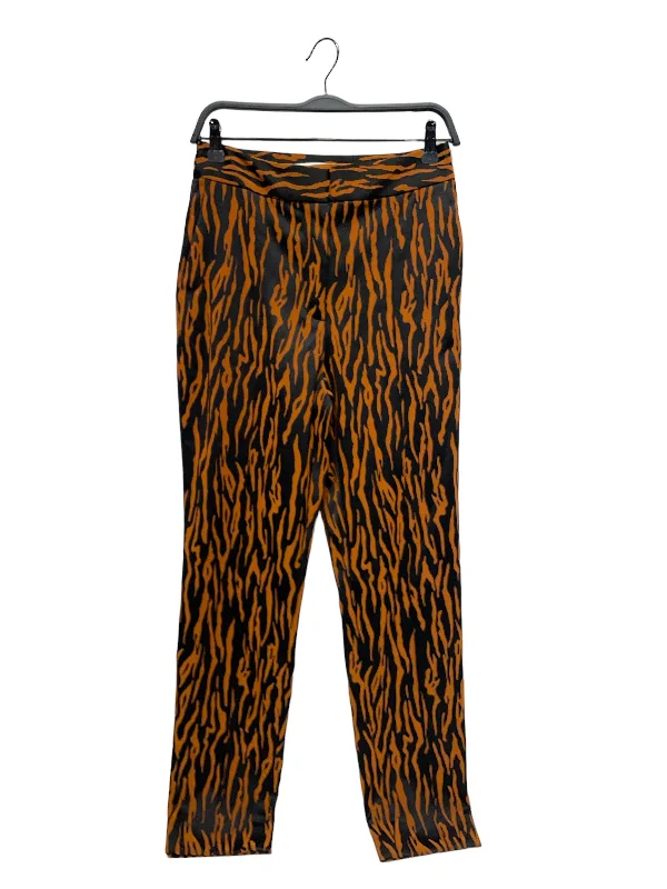 Straight - Leg Women's Vegan Leather Pants for a Chic LookDIANE von FURSTENBERG/Straight Pants/4/Animal Pattern/Polyester/ORN/Tiger Print Straight - Leg Women's Vegan Leather Pants for a Chic LookDIANE von FURSTENBERG/Straight Pants/4/Animal Pattern/Polyester/ORN/Tiger Print