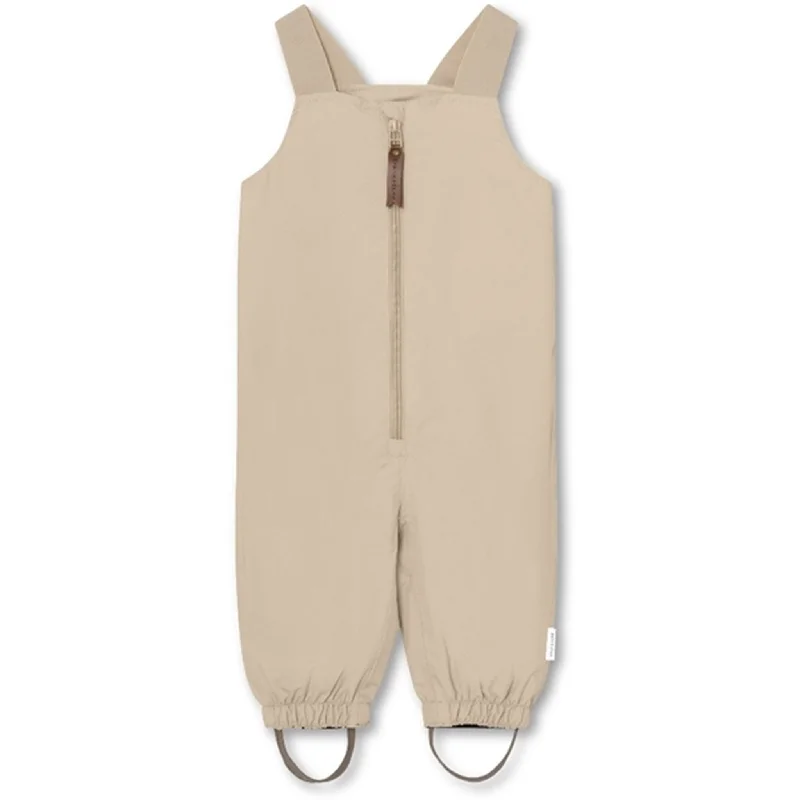 Plus Size Women's Elastic - Waist Culottes in Earth TonesMINI A TURE WALENTAYA Spring Overalls Sesame Plus Size Women's Elastic - Waist Culottes in Earth TonesMINI A TURE WALENTAYA Spring Overalls Sesame