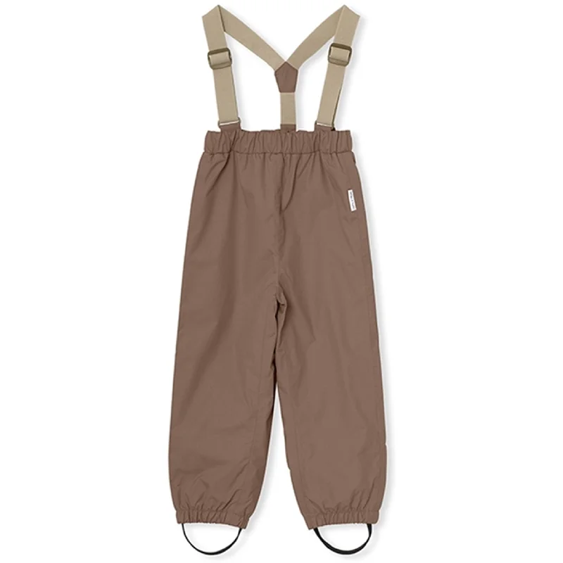Ankle - Length Women's Printed Joggers for TravelingMINI A TURE Wilans Suspender Pants Brownie Ankle - Length Women's Printed Joggers for TravelingMINI A TURE Wilans Suspender Pants Brownie