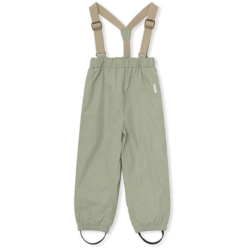 Plus Size Women's Patchwork - Design Jeans for a Unique AppearanceMINI A TURE Wilans Suspender Pants Desert Sage Plus Size Women's Patchwork - Design Jeans for a Unique AppearanceMINI A TURE Wilans Suspender Pants Desert Sage