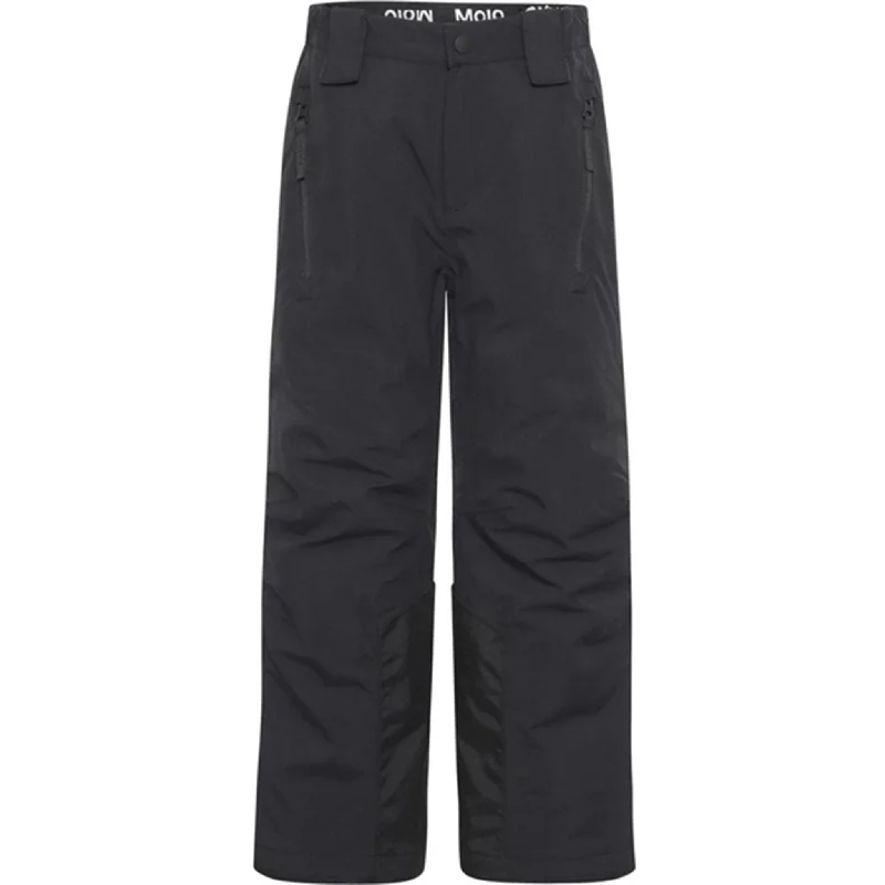 Flare Leg Women's Satin Trousers for a Glamorous Night OutMolo Black Jump Pro Ski Pants
