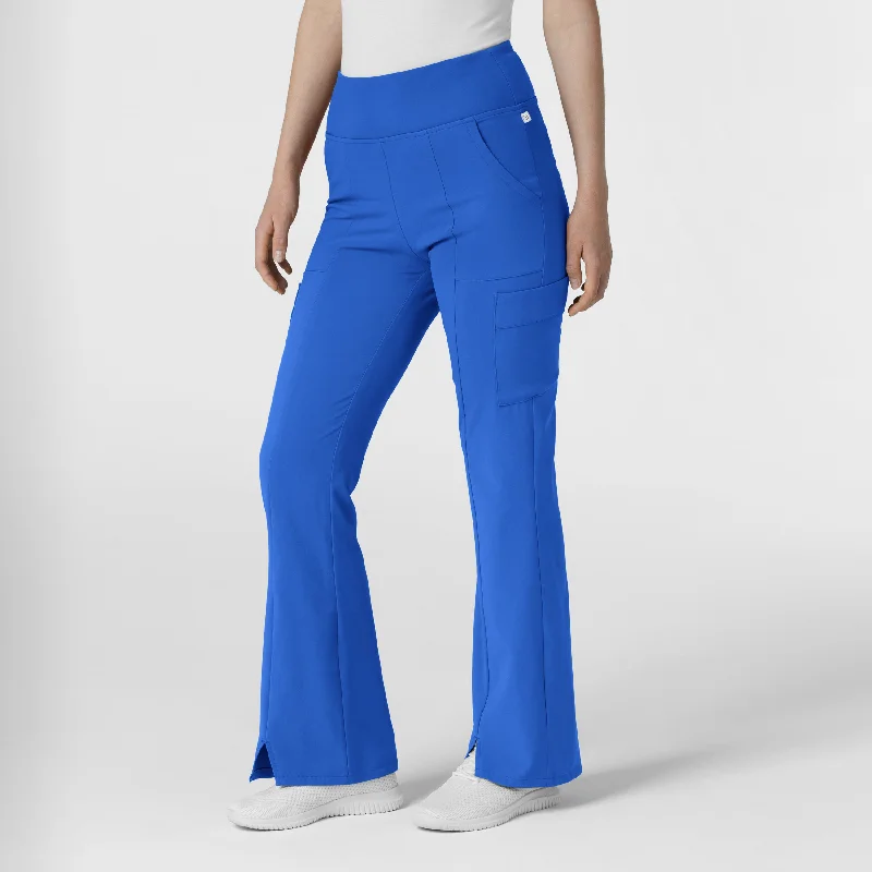 Women's Straight - Leg Linen Pants for a Breezy Summer LookRENEW Women's Cargo Flare Scrub Pant - Royal Women's Straight - Leg Linen Pants for a Breezy Summer LookRENEW Women's Cargo Flare Scrub Pant - Royal