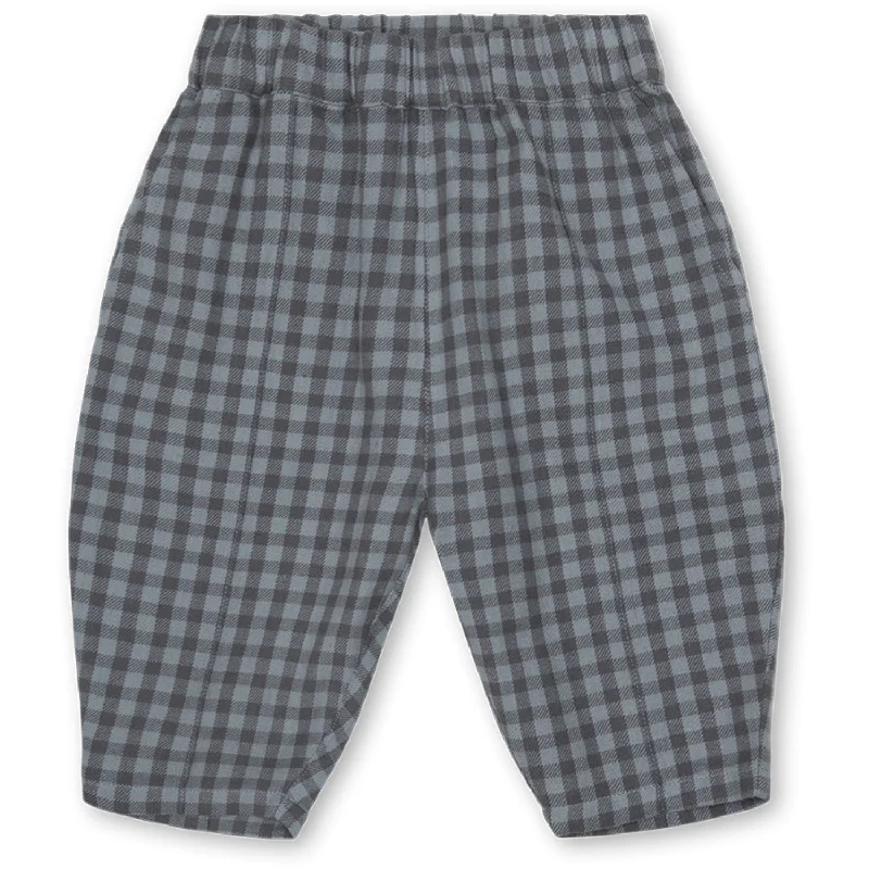 Ankle - Length Women's Printed Joggers for TravelingThat's Mine Blue Check Hallie Pants Ankle - Length Women's Printed Joggers for TravelingThat's Mine Blue Check Hallie Pants