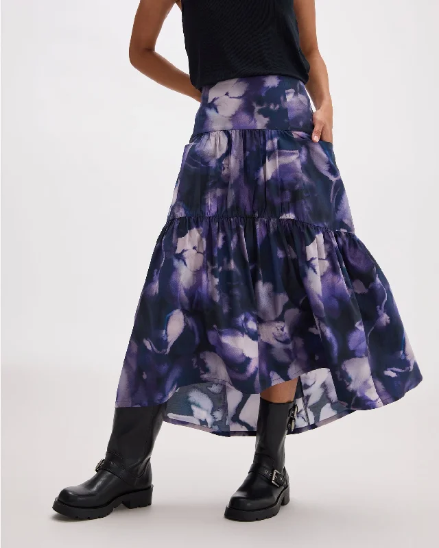 Purple Ghost Floral
