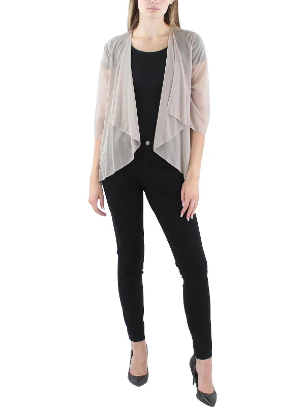 Women's Belted Blazers in Camel Color for a Sophisticated OutfitPetites Womens Mesh Sheer Duster Blazer Women's Belted Blazers in Camel Color for a Sophisticated OutfitPetites Womens Mesh Sheer Duster Blazer