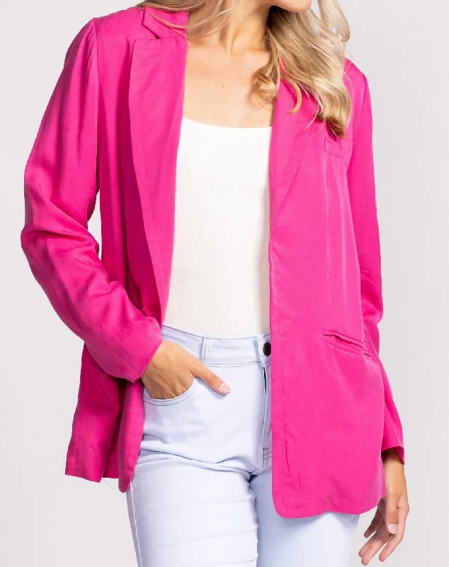 Women's Peplum Blazers in Emerald Green for a Stylish Work AttireVeronica Blazer In Fuchsia Women's Peplum Blazers in Emerald Green for a Stylish Work AttireVeronica Blazer In Fuchsia