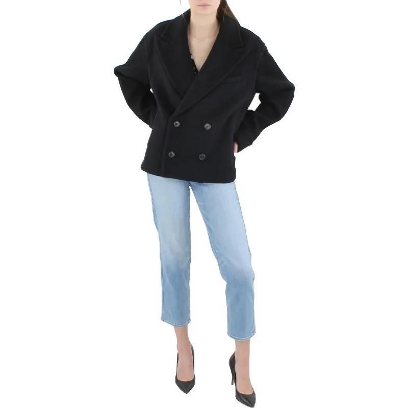 Shearling - lined women's leather coats for ultimate warmth and luxuryWomens Wool Blend Short Wool Coat Shearling - lined women's leather coats for ultimate warmth and luxuryWomens Wool Blend Short Wool Coat