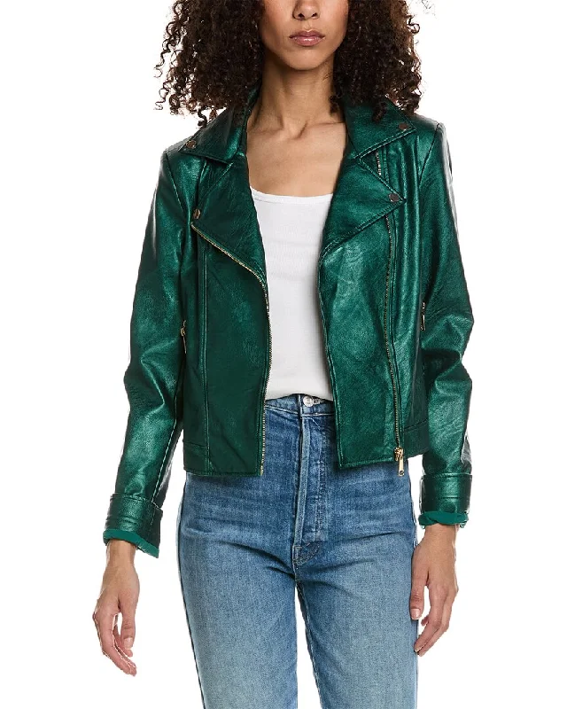 Women's faux fur coats in bright colors for a bold fashion statementJoseph Ribkoff Moto Jacket Women's faux fur coats in bright colors for a bold fashion statementJoseph Ribkoff Moto Jacket