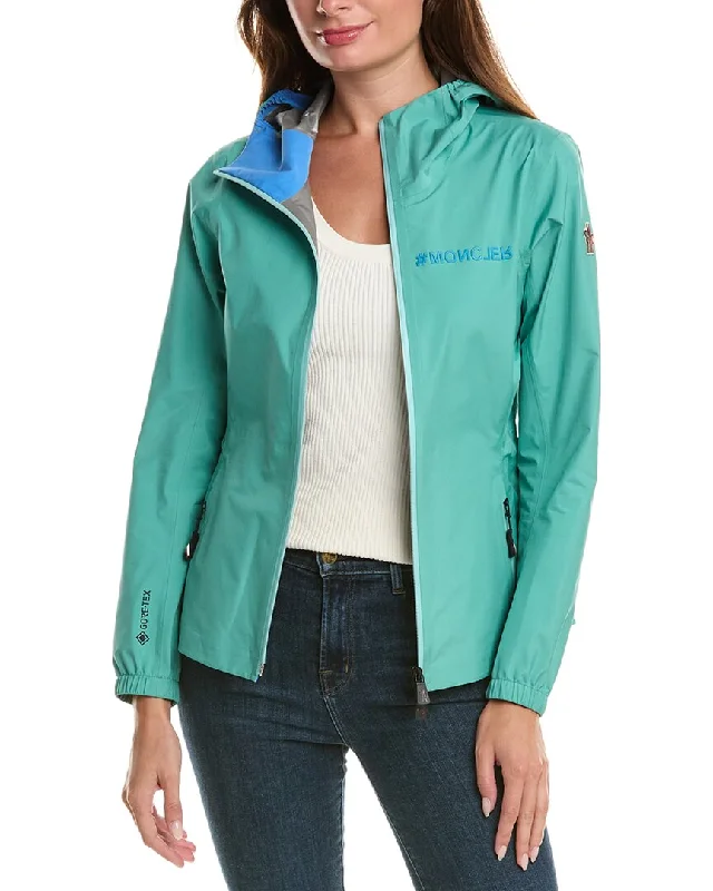 Hooded women's puffer coats in neon colors for high - visibility sportsMoncler Valles Jacket Hooded women's puffer coats in neon colors for high - visibility sportsMoncler Valles Jacket