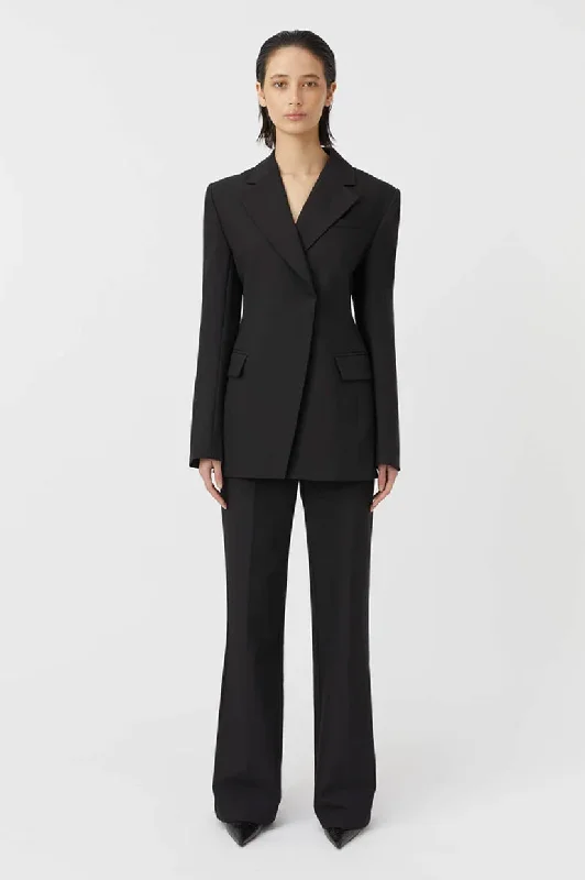 Plus Size Women's Sequin - Embellished Blazers in Silver for a Glamorous PartyCamilla and Marc Ortega Blazer - Black Plus Size Women's Sequin - Embellished Blazers in Silver for a Glamorous PartyCamilla and Marc Ortega Blazer - Black
