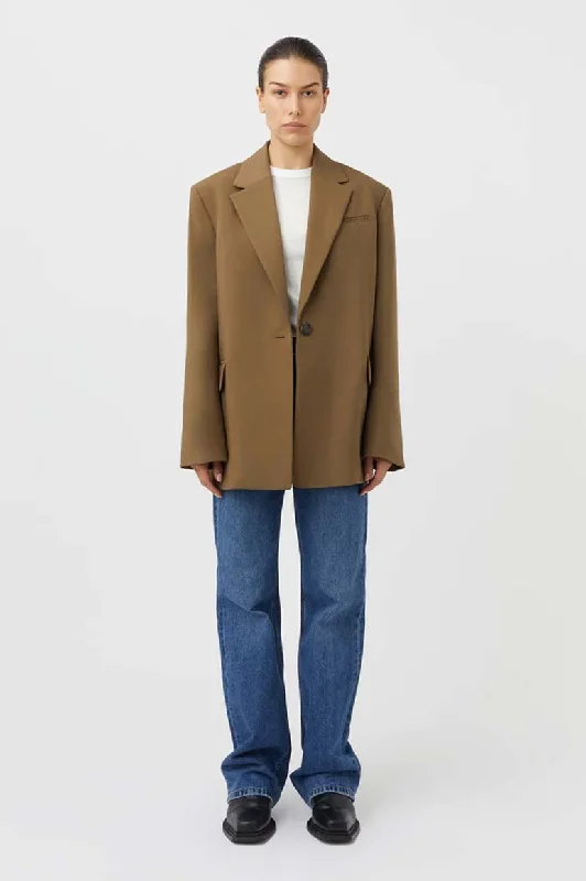 Plus Size Women's Ruffled Blazers in Pink for a Girly and Fashionable LookCamilla & Marc Cicely Tailored Blazer - Mustard Plus Size Women's Ruffled Blazers in Pink for a Girly and Fashionable LookCamilla & Marc Cicely Tailored Blazer - Mustard