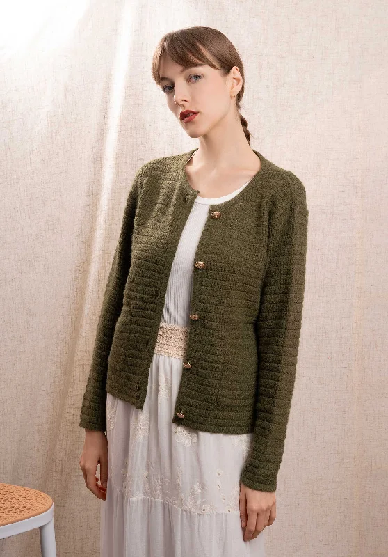 maternity women cardigan for expecting momsCardigan Iy23617 Kaki