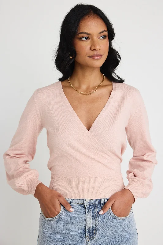 hand knitted women cardigan with artisanal charmCross My Heart Blush Ballerina Fine Knit Wrap Cardigan hand knitted women cardigan with artisanal charmCross My Heart Blush Ballerina Fine Knit Wrap Cardigan