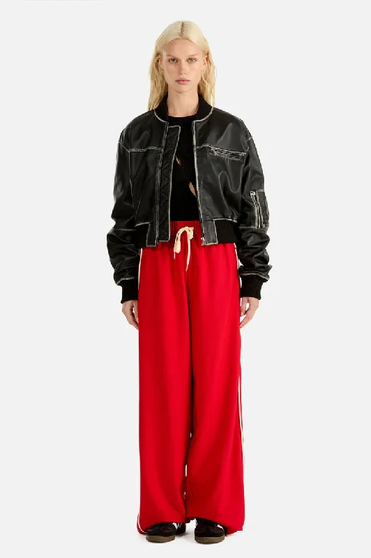 Single - Breasted Women's Linen Blend Blazers in Earth Tones for Casual WearEna Pelly Hadley Worn Leather Jacket - Black Single - Breasted Women's Linen Blend Blazers in Earth Tones for Casual WearEna Pelly Hadley Worn Leather Jacket - Black