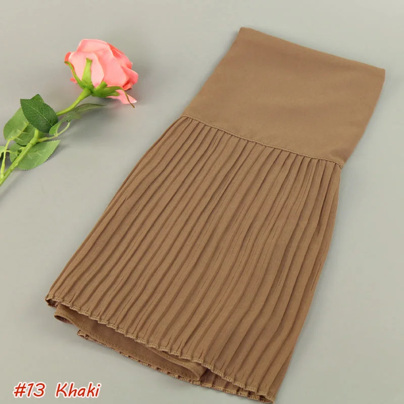 plus size women cardigan for comfortable layeringkhaki crinkle chiffon scarf