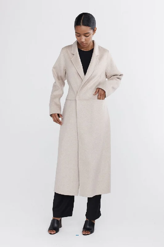 Women's Notched Lapel Blazers in Beige for a Timeless OutfitMarle Tilda Coat - Biscuit Women's Notched Lapel Blazers in Beige for a Timeless OutfitMarle Tilda Coat - Biscuit