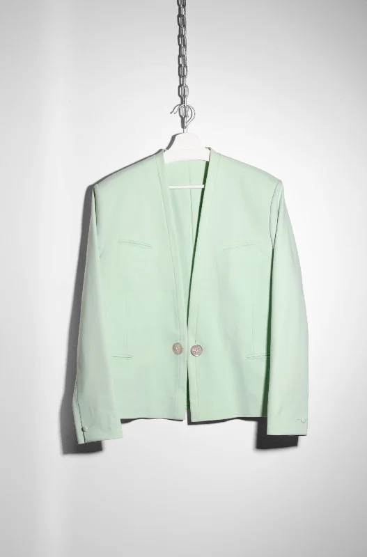 Oversized Women's Checkered Blazers in Black and White for a Trendy StyleMint Green Suit Oversized Women's Checkered Blazers in Black and White for a Trendy StyleMint Green Suit