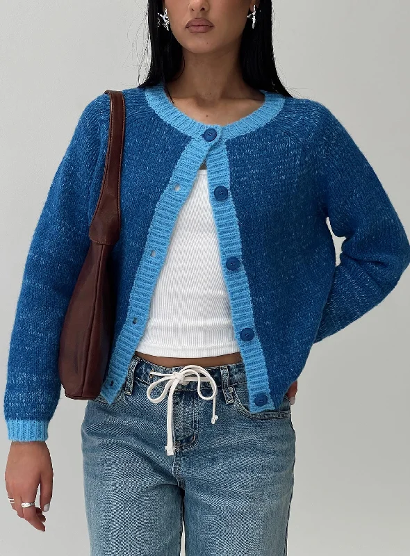 open front women cardigan for easy stylingOak Meadow Cardigan Blue