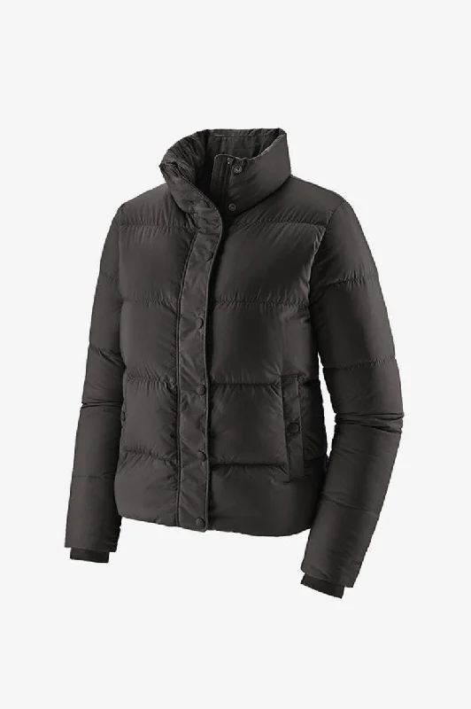 Oversized Women's Checkered Blazers in Black and White for a Trendy StylePatagonia Womens Silent Down Jacket - Black Oversized Women's Checkered Blazers in Black and White for a Trendy StylePatagonia Womens Silent Down Jacket - Black