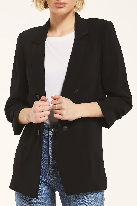 Women's Longline Linen Blazers in Pastel Colors for Summer EventsReiter Blazer