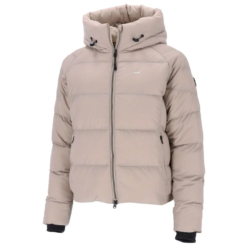 Long women's mac coats in a lightweight fabric for spring showersSchockemohle Ladies Quilted Jacket Verena Cardamom Long women's mac coats in a lightweight fabric for spring showersSchockemohle Ladies Quilted Jacket Verena Cardamom