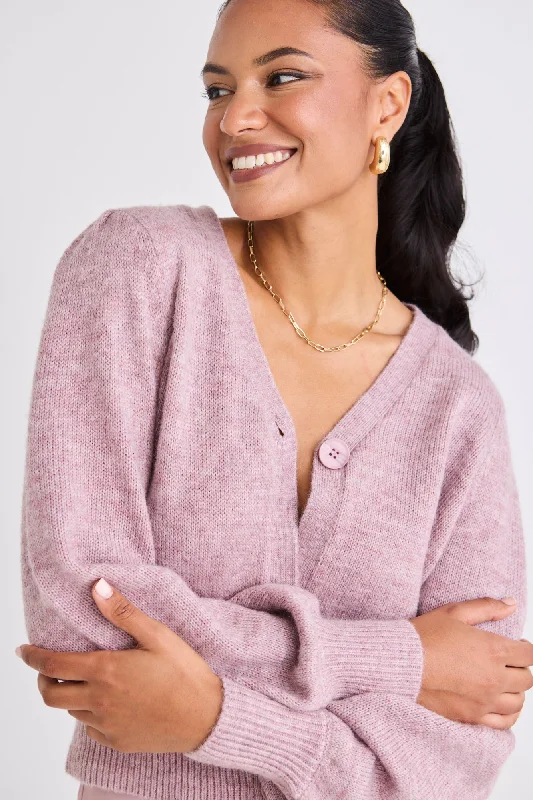 button down women cardigan with vintage buttonsSpirited Pink Fusion Balloon Sleeve Cropped Cardigan button down women cardigan with vintage buttonsSpirited Pink Fusion Balloon Sleeve Cropped Cardigan