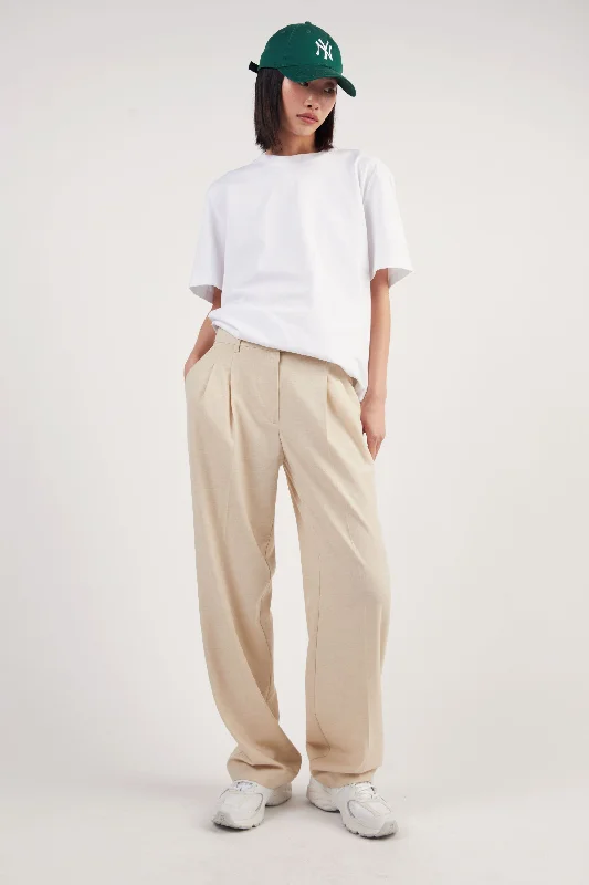 lightweight women cardigan for spring and fallSUITING STRAIGHT LEG TROUSER