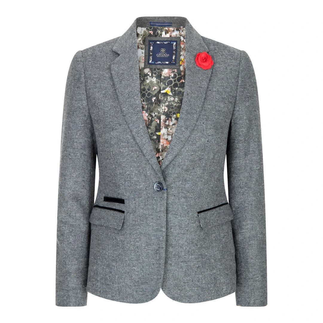 Women's Peplum Blazers in Emerald Green for a Stylish Work AttireWomen Grey Herringbone Blazer Tweed Check 1920's Gatsby Blinders Tailored Fit Vintage Women's Peplum Blazers in Emerald Green for a Stylish Work AttireWomen Grey Herringbone Blazer Tweed Check 1920's Gatsby Blinders Tailored Fit Vintage