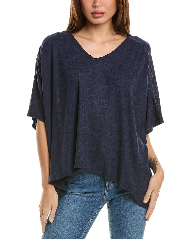 Plus Size Women's Long Sleeve Cable Knit Sweater DressesBobeau Poncho Top