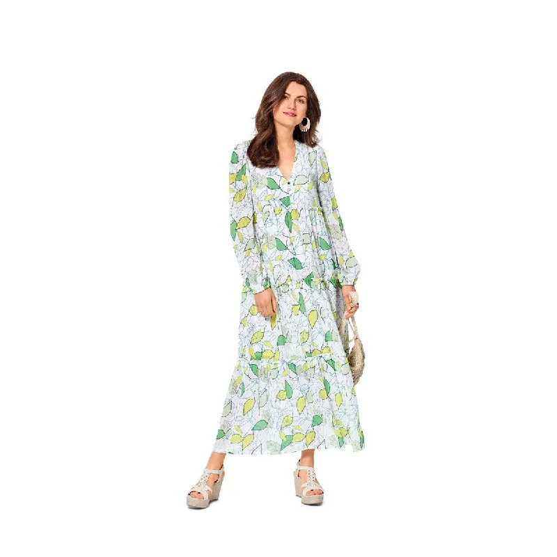 Mini - Length Women's Chunky Knit Sweater Dresses in Bold HuesBurda Dress and Blouse 6023 Mini - Length Women's Chunky Knit Sweater Dresses in Bold HuesBurda Dress and Blouse 6023