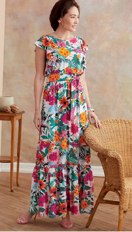 Plus Size Women's Asymmetric Hem Sweater Dresses in Modern DesignsButterick Dress B6677 Plus Size Women's Asymmetric Hem Sweater Dresses in Modern DesignsButterick Dress B6677
