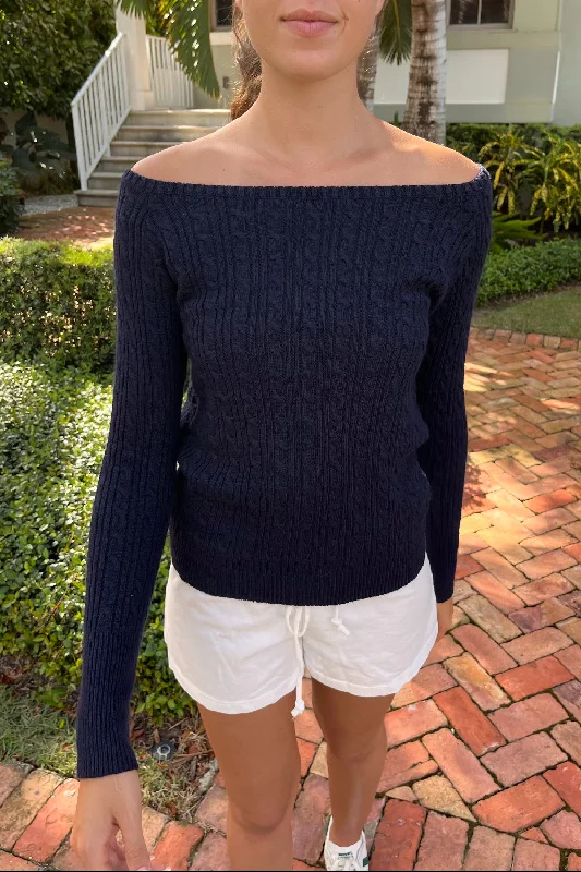 Plus Size Women's Oversized Chunky Knit SweatersElissa Sweater