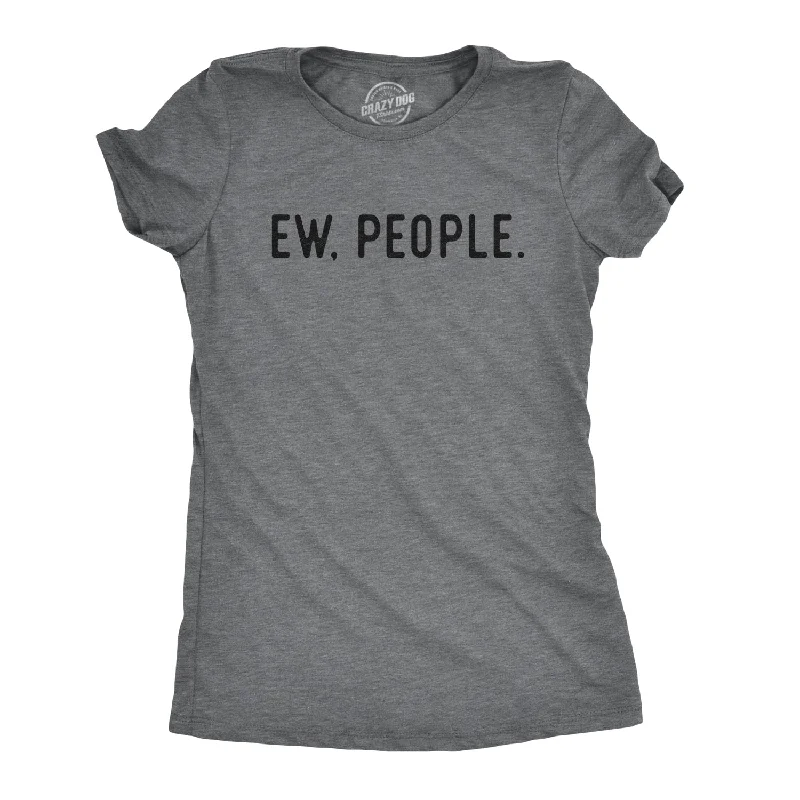 Puff Sleeve Women T Shirt for a Fashion - Forward LookEw, People Women's T Shirt