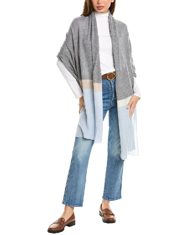 Mini - Length Women's Chunky Knit Sweater Dresses in Bold HuesForte Cashmere Intarsia Travel Cashmere Wrap Mini - Length Women's Chunky Knit Sweater Dresses in Bold HuesForte Cashmere Intarsia Travel Cashmere Wrap