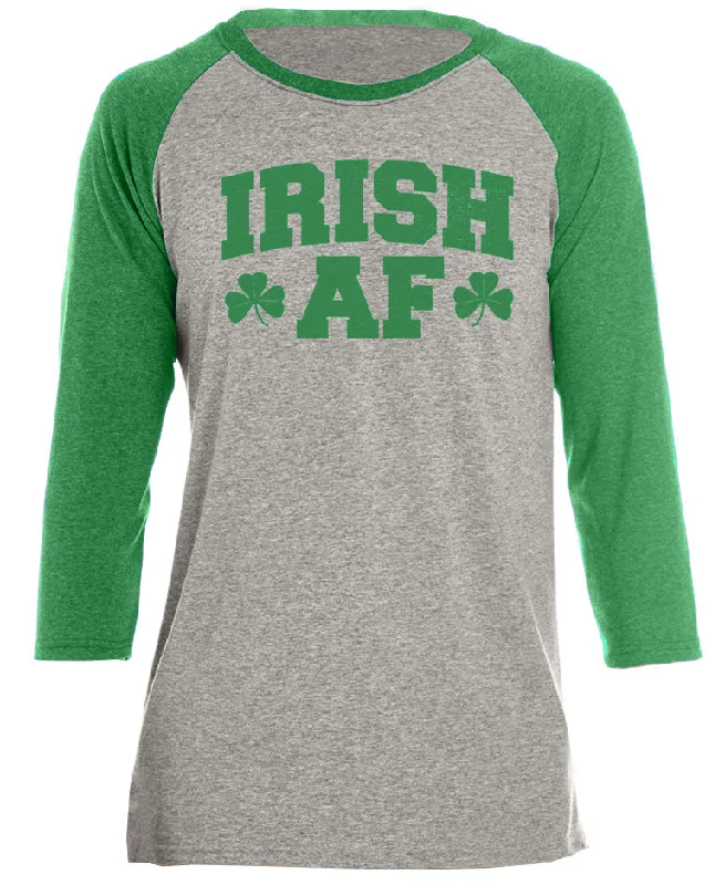 Moisture - Wicking Women T Shirt for Active LifestylesIrish AF - Ragland T-Shirt