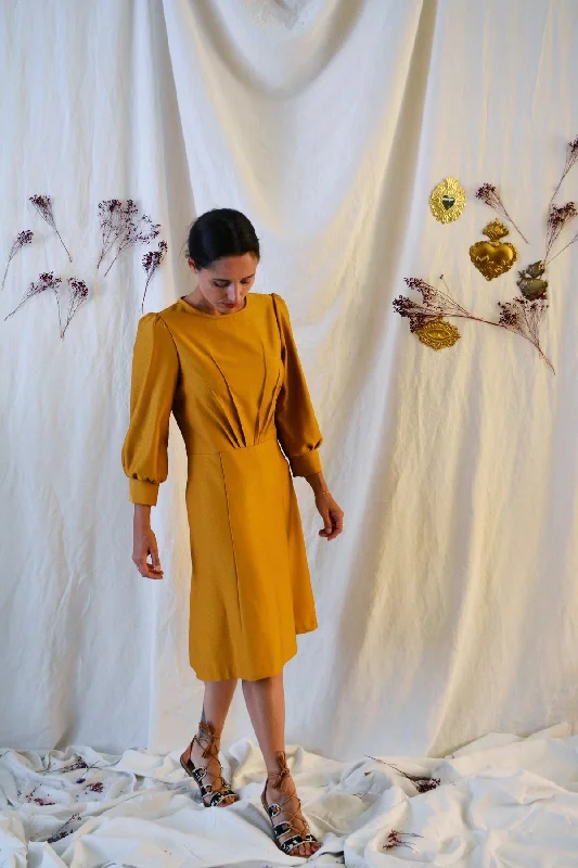 Empire Waist Women's Alpaca Wool Sweater Dresses in Earthy TonesMaison Fauve Zenith Blouse and Dress Empire Waist Women's Alpaca Wool Sweater Dresses in Earthy TonesMaison Fauve Zenith Blouse and Dress