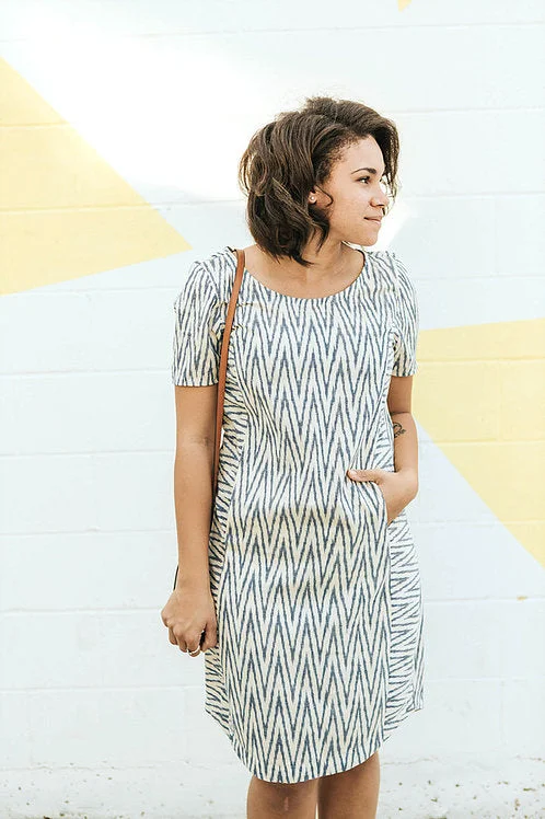 Longline Women's Mohair Sweater Dresses in a Loose FitSew To Grow Fremantle Frock